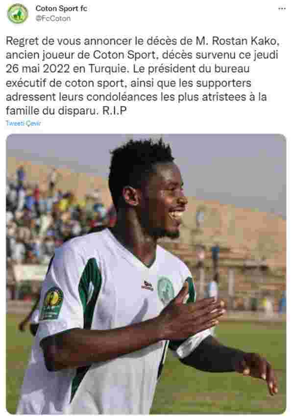 Kamerunlu gol kralı Rostand Kako Türkiye'de hayatını kaybetti
