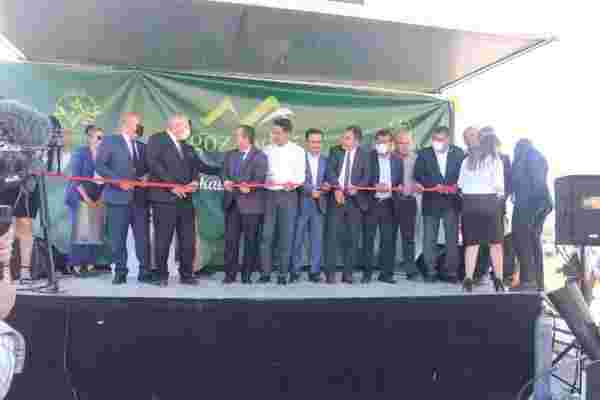 Karaman'da TKDK desteğiyle kurulan zeytinyağı tesisi açıldı