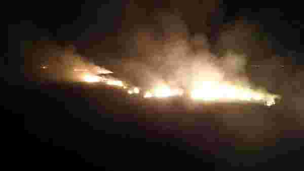 Karamık Gölü'nde 6 gün arayla ikinci sazlık alan yangını