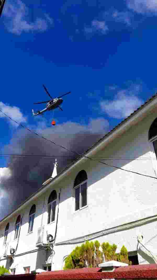 Karayipler'deki Guanaja Adası'nda yangın: 200'den fazla ev ve işyeri hasar gördü