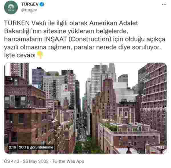 Kılıçdaroğlu'nun 'ABD'ye para transferi' iddiasına TÜRGEV ve Ensar Vakfı'ndan videolu yanıt