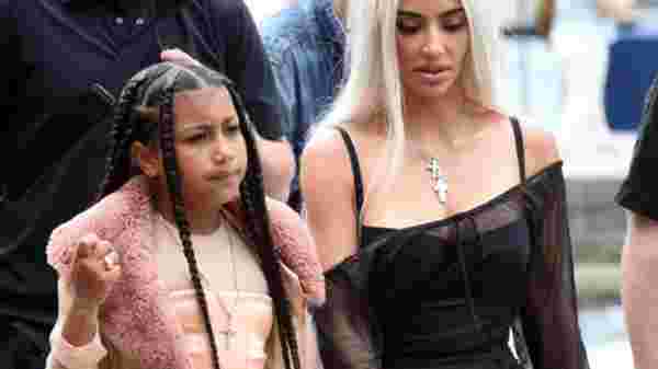 Kim Kardashian'ın kızı North, doğum gününü özel jette kutladı