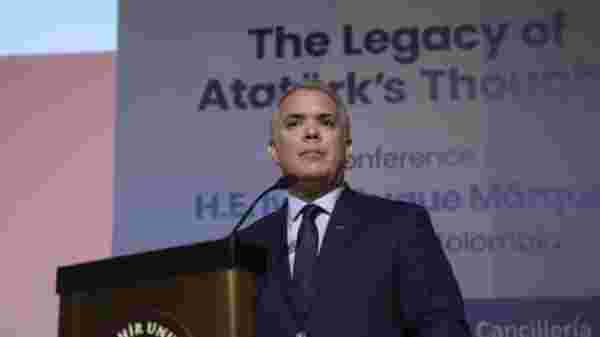 Kolombiya Cumhurbaşkanı Marquez'den Atatürk'e övgü dolu sözler: Son 4 yıldır Atatürk'ün yolundan gidiyoruz
