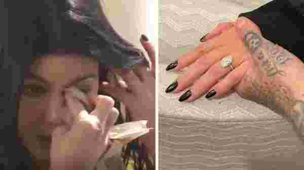 Kourtney Kardashian 1 milyon dolarlık yüzüğü kırdı #2