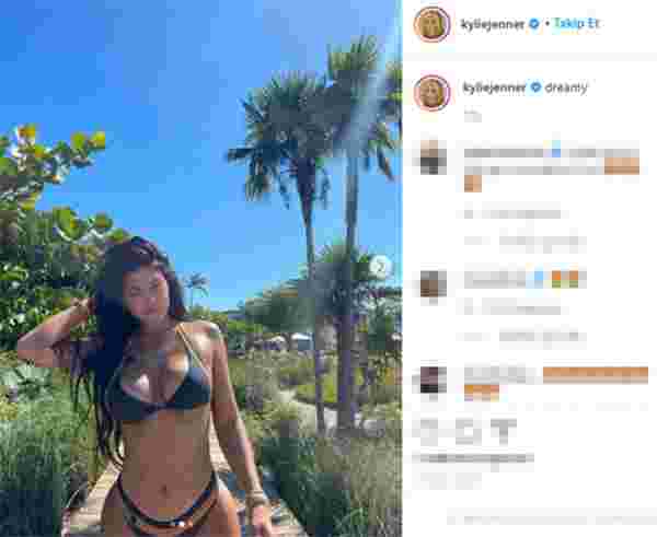 Kylie Jenner, tatile doymuyor #1