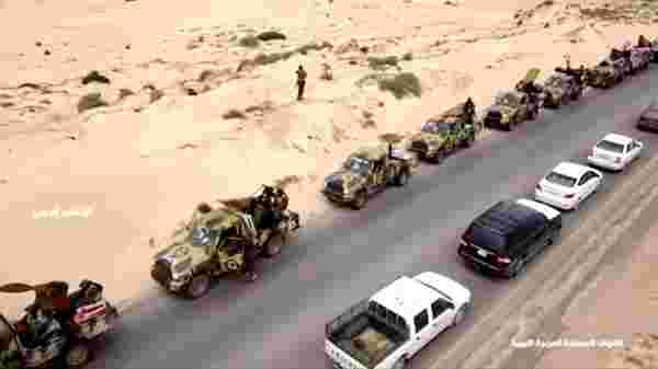Libya'da darbeci Hafter'e bağlı güçler, Sirte'ye binlerce paralı asker gönderdi