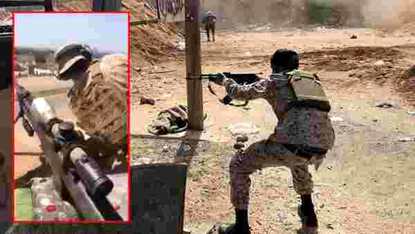 Libya'da Hafter'e bağlı milislerin pusuya düşürüldüğü görüntüler