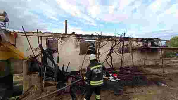 Malkara'da 2 ev yandı: 1 kişi hastanelik oldu