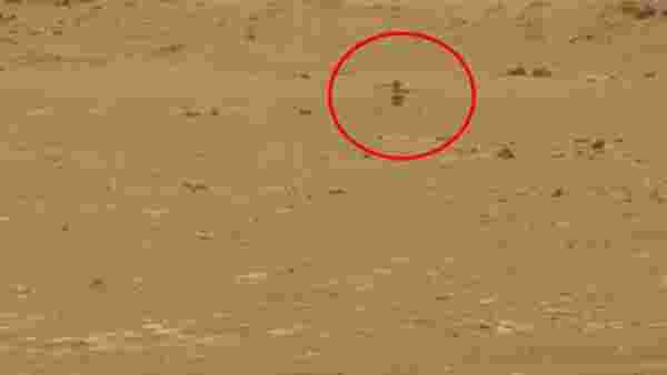 Mars'ta ilk kez bir helikopter uçuşu gerçekleştirildi, uçuş anına ilişkin görüntüler de paylaşıldı