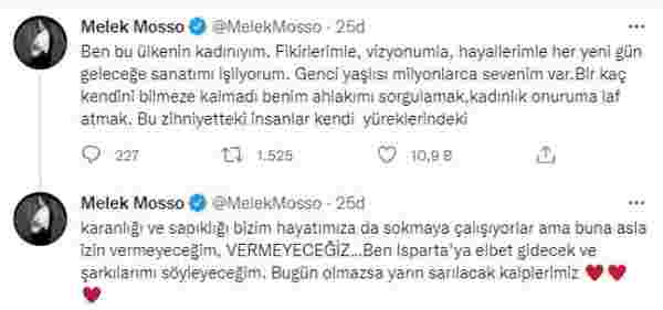 Meral Akşener'den konseri iptal edilen Melek Mosso'ya destek paylaşımı: Gideni götürür, sandık affetmez