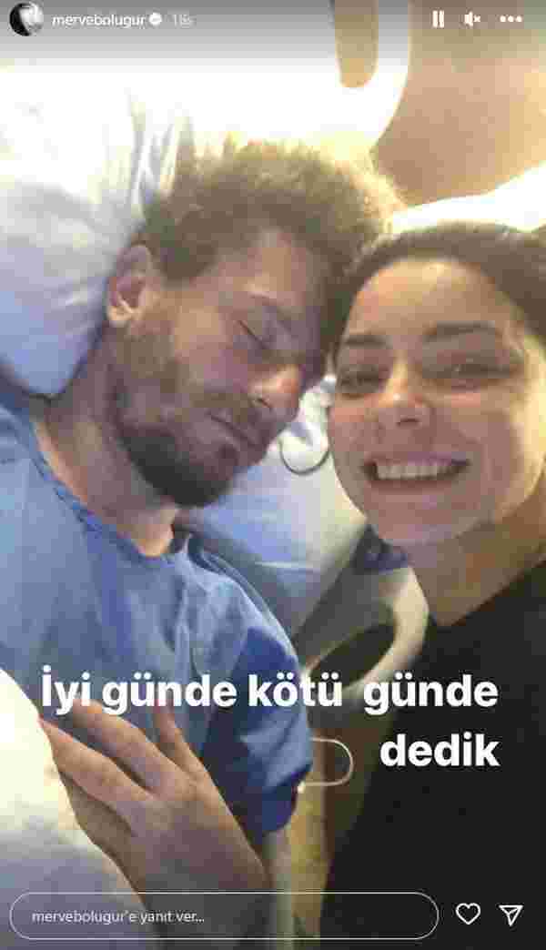 Merve Boluğur'un eşi Mert Aydın hastaneye yatırıldı!