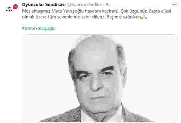 Mete Yavaşoğlu hayatını kaybetti #1