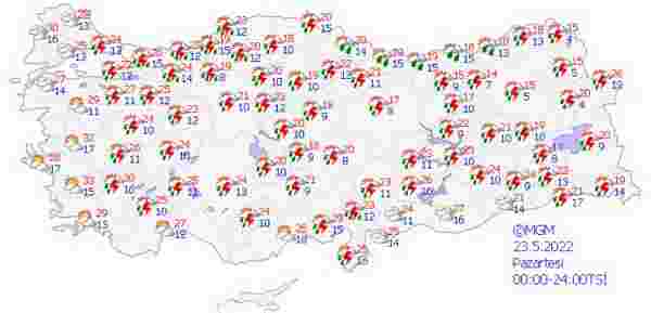 Meteoroloji'den İstanbul dahil birçok il için kuvvetli yağış uyarısı