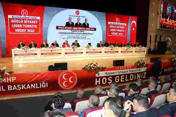 MHP'li Özdemir: Hem CHP hem İP, Türkiye için milli güvenlik tehdidi