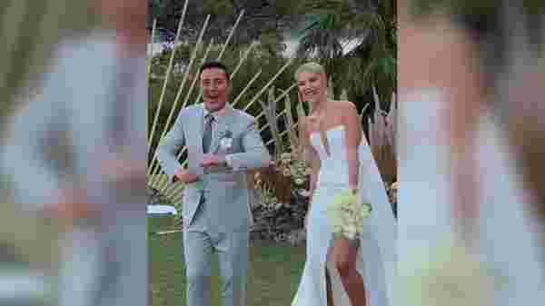 Mustafa Sandal ile Melis Sütşurup Marmaris te düğün yaptı #1