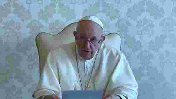 Papa, tarihi ziyaret öncesi Iraklılara seslendi! Mesajına Selamün Aleyküm diyerek başladı
