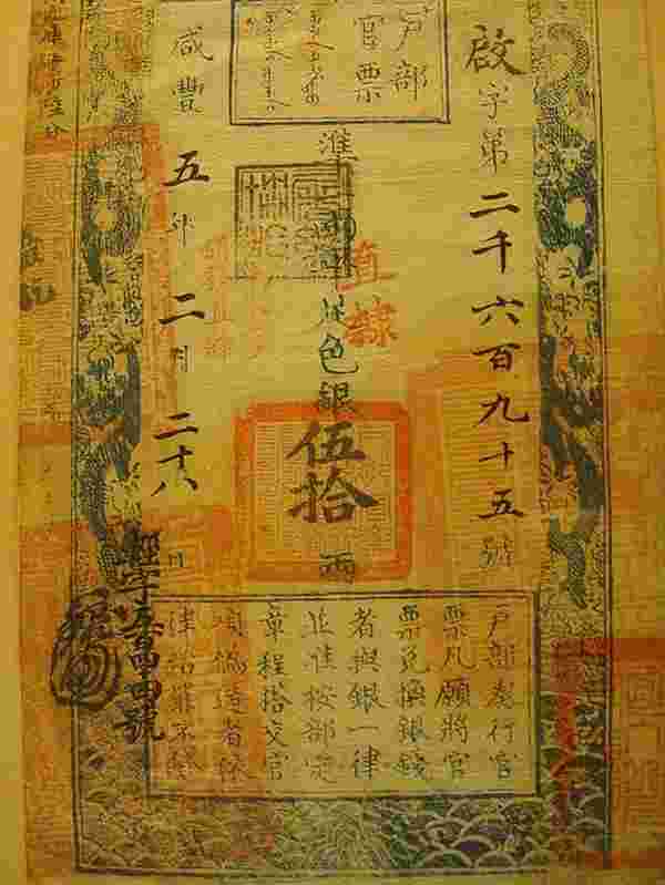Kağıt para ise ilk olarak 910 yıllarında Çin’de basıldı.