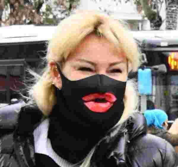Pınar Altuğ un illginç maskesi #1