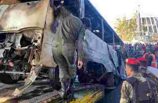 Şam'da askeri otobüse bombalı saldırı: 13 kişi öldü 3 kişi yaralandı