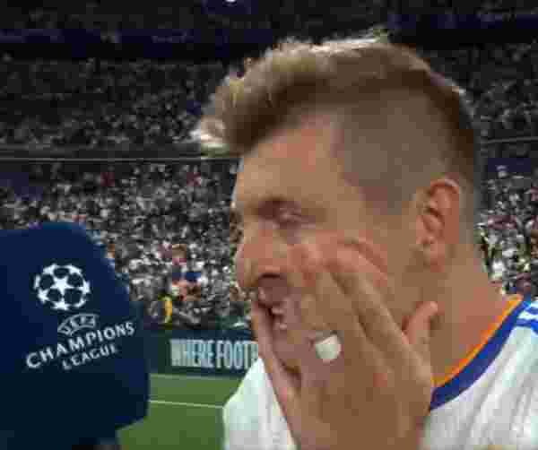 Şampiyonlar Ligi finali sonrası çıldırtan soru! Real Madrid'in yıldızı, muhabiri dünyaya rezil etti