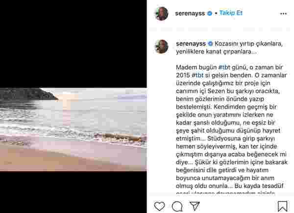 Serenay Sarıkaya: Sezen Aksu benim için şarkı yazdı #3