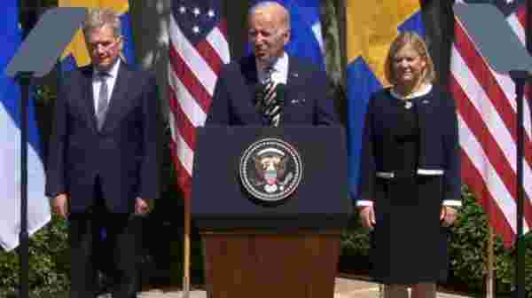 Son Dakika! ABD Başkanı Biden: İsveç ve Finlandiya'nın NATO üyeliğini en güçlü şekilde destekliyoruz - Haberler