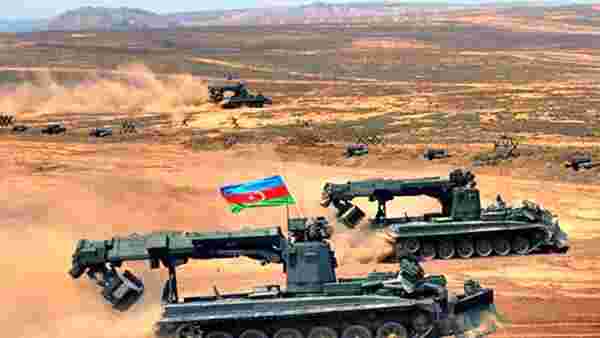 Son Dakika! Azerbaycan ordusu, Ermenistan işgali altındaki Karabağ'a yoğun bombardımana başladı