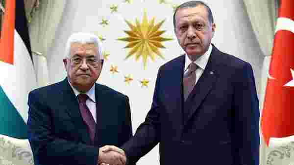 Son Dakika! Cumhurbaşkanı Erdoğan, Mescid-i Aksa'daki olaylar sonrasında Filistin Devlet Başkanı Mahmud Abbas ile görüştü