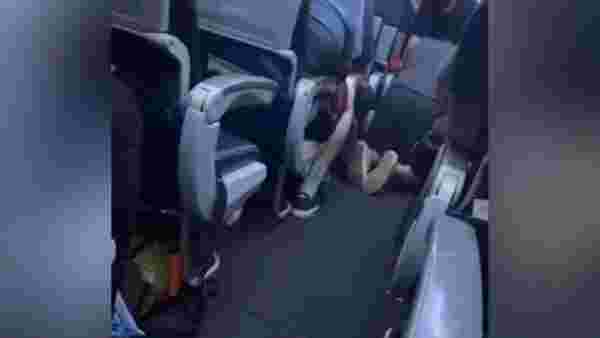 Son dakika dünya: Uçakta koronavirüsten ölen yolcunun görüntüleri ortaya çıktı