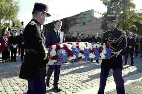 Son dakika! Fransa tarihinde bir ilk: Cumhurbaşkanı Macron yüzlerce Cezayirlinin öldürüldüğü katliamın 60. yıldönümünü törenine katıldı