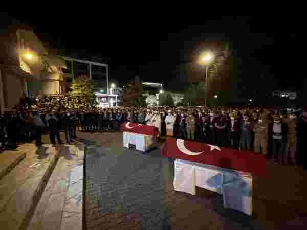 Son dakika haber | PKK'lı teröristlerin şehit ettiği işçiler son yolculuklarına uğurlandı