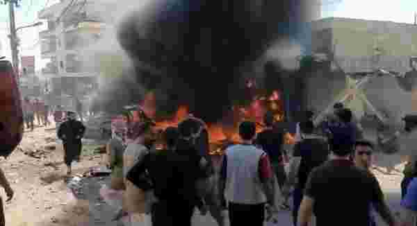 Son dakika haberi... Afrin'de park halindeki araç patlatıldı: 3 ölü, 6 yaralı