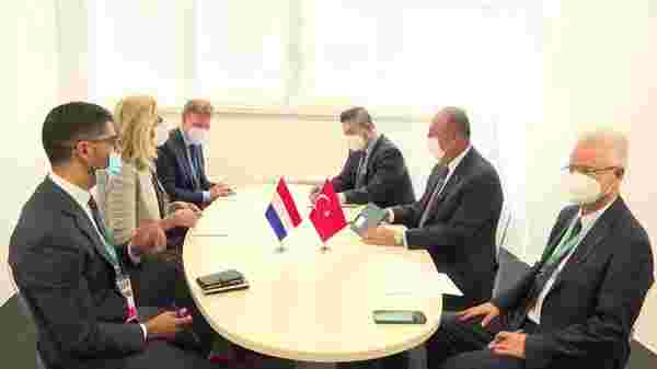 Son dakika haberleri... Dışişleri Bakanı Çavuşoğlu, Lübnan Başbakan Yardımcısı Akar bir araya geldi