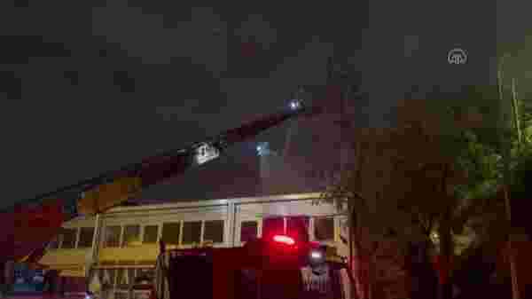Son dakika haberleri: Ümraniye'deki Dudullu Organize Sanayi Bölgesi'nde yangın