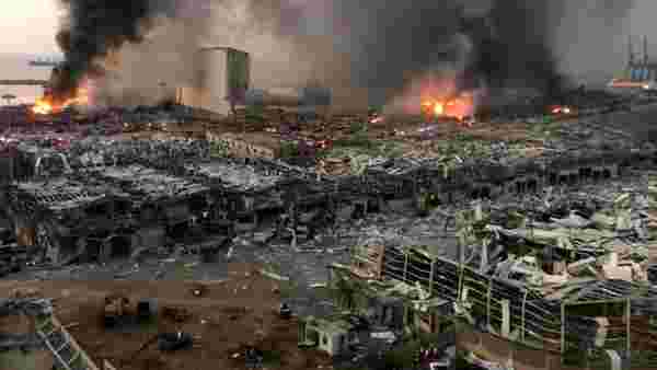 Son Dakika: Lübnan'ın başkenti Beyrut'ta büyük patlama: 100'ü aşkın kişi hayatını kaybetti, 4000'e yakın yaralı var