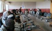 Son Dakika: Taliban, Cumhurbaşkanlığı sarayında toplantı yaptı! İşte ilk görüntüler