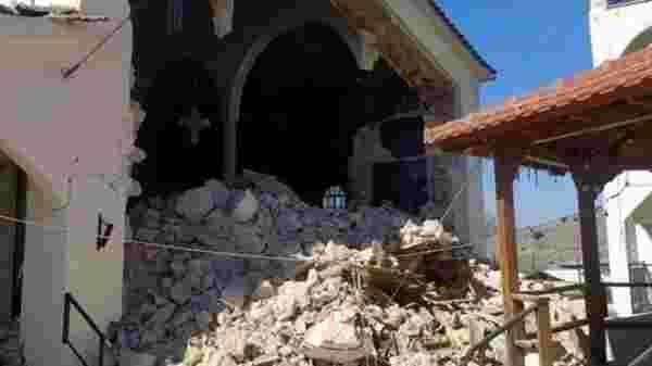 Son Dakika: Yunanistan'da 6,2 büyüklüğünde deprem