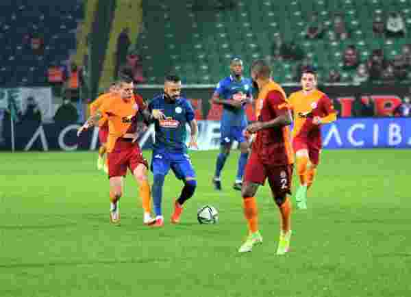 Süper Lig: Çaykur Rizespor: 2 - Galatasaray: 3 (Maç sonucu)