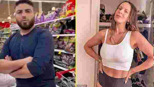 Süpermarkette öpüşen kadınlar, iki çocuk babası adamın saldırısıyla neye uğradığını şaşırdı