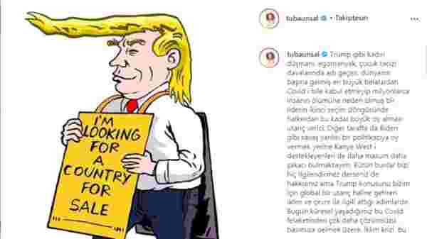 Tuba Ünsal, Trump a oy verenleri eleştirdi #1