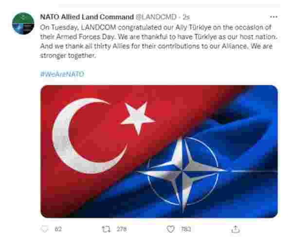 NATO'nun 30 Ağustos paylaşımını kaldırmasına MSB'den sert tepki: Kabul edilemez