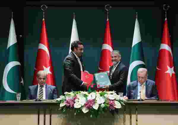 Türkiye-Pakistan arasında 7 anlaşma imzalandı