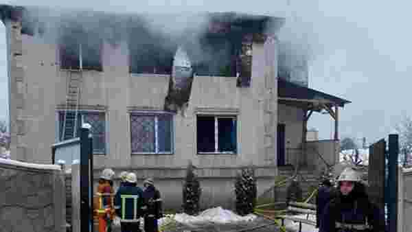 Ukrayna'da huzur evinde yangın: 15 ölü, 9 yaralı