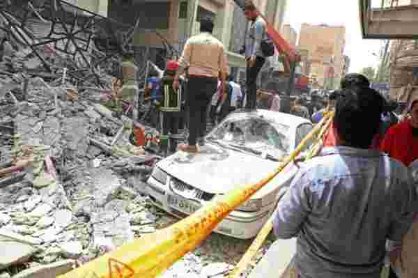 İran'da binanın çökmesi sonucu can kaybı 4'e yükseldi