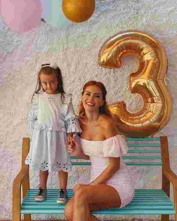 Volkan Demirel, küçük kızına doğum günü partisi yaptı #1