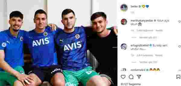 Yıldız futbolcu, Fenerbahçe'ye veda etti! Takım arkadaşları paylaşımına yorum yağdırdı