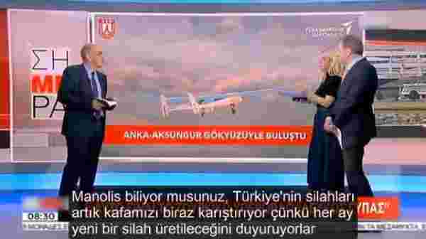 Yunan medyasını korkutan Türk silahı! Canlı yayında dikkat çeken yorum: Artık kafamızı karıştırıyor