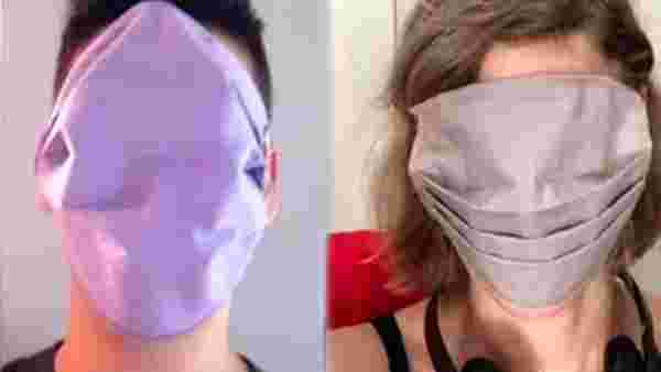Yunanistan'da ücretsiz dağıtılan maskeler, büyüklüğü sebebiyle dalga konusu oldu