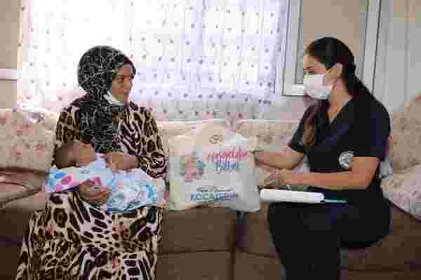 Yüreğir'de Hoş Geldin Bebek Projesi ile 6 bin 300 aile ziyaret edildi