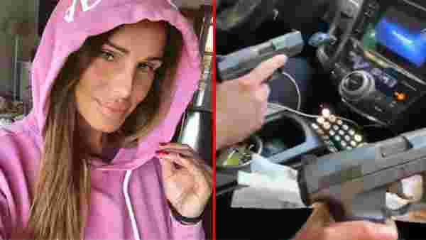 Zimmetli silahıyla TikTok videosu çeken kadın polis, emniyetten atıldı
